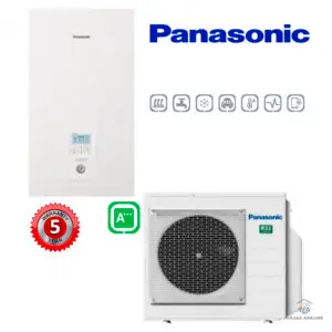 Siltumsūknis Gaiss-Ūdens - Panasonic 7kW (Bi-block)